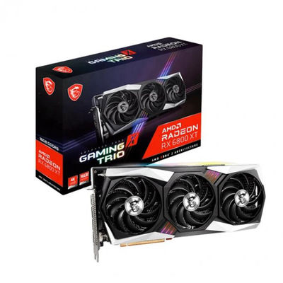 2360MHz γραφικές κάρτες Radeon RX 6800 XT 16GB GDDR6 εγκαταστάσεων γεώτρησης μη LHR μεταλλείας