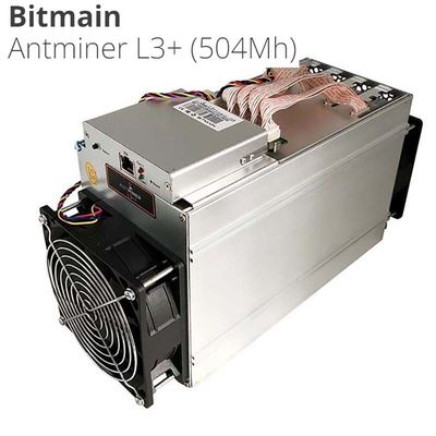 Doge Scrypt 800W Litecoin μηχανών ανθρακωρύχων LTC DOGECOIN Antminer L3+ 504m Asic εργαλείο μεταλλείας νομισμάτων