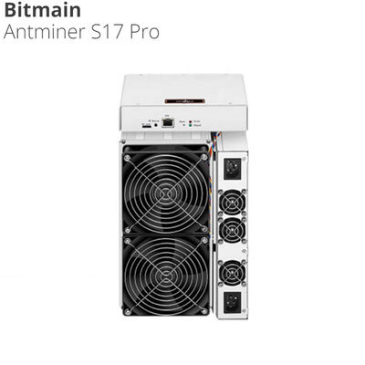 Μηχανή ανθρακωρύχων μεταλλείας BTC Asic Bitmain Antminer S17 S17Pro Bitcoin 53η - 76ο 2100W-3300W