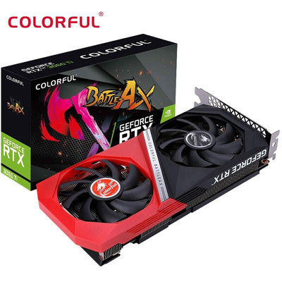 Ελαφριά χάραξη ΔΙΔΎΜΟΥ V2 LHR GeForces RTX3060Ti καρτών γραφικών υπολογιστών γραφείου ιδιαίτερη